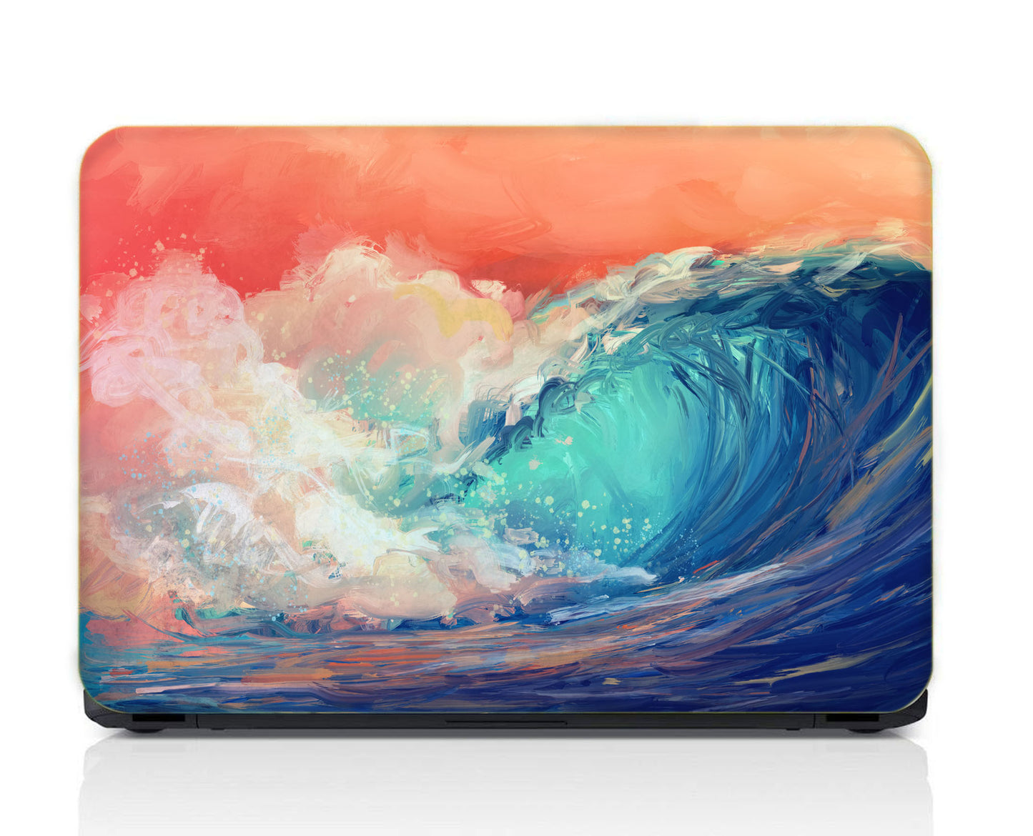 Glossy Matte Finish Minimalist Cool & Funky Colourful Waterproof pop Art Bold TypographyLaptop Skin