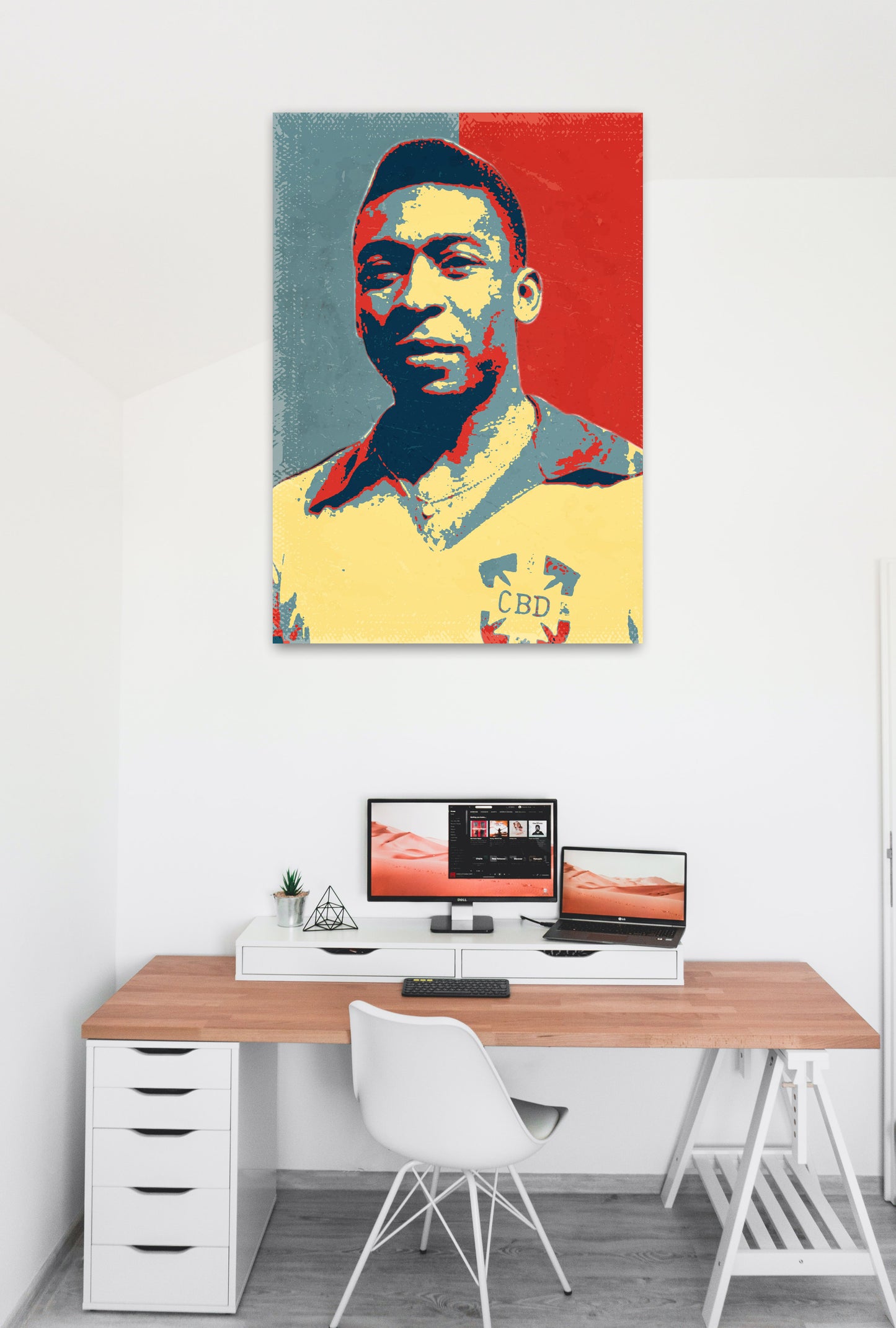 Pelé Brazil Footballer Artwork