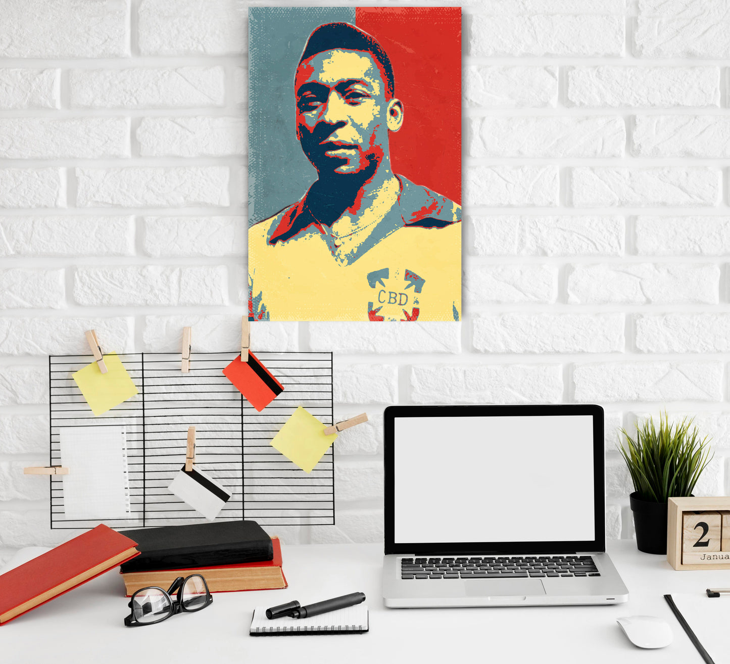 Pelé Brazil Footballer Artwork