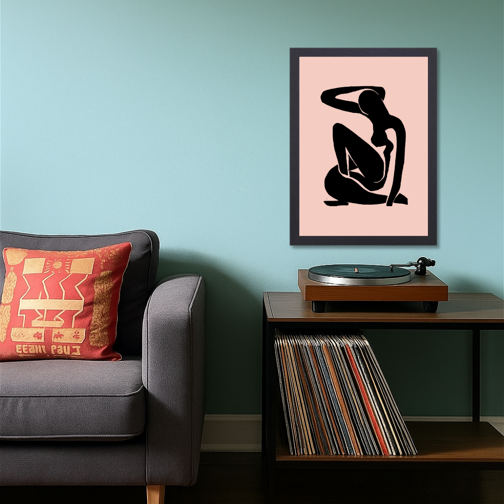 Vangogh Picasso Matisse Wall Art Paitings Frame for Home Decoration, pablo picasso paintings, pablo picasso photo frame Living Room, Bedroom, Kitchen, and Office Wall Decoration Classic Aethetic, Silhouette Wall Frame