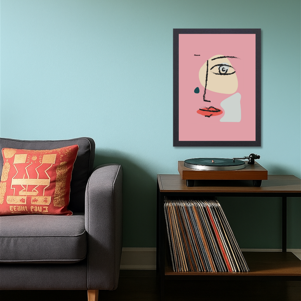Vangogh Picasso Matisse Wall Art Paintings Frame for Home Decoration, pablo picasso photo frame Living Room, Bedroom, Kitchen, and Office Wall Decoration Classic Aethetic, Picasso-inspired abstract face wall