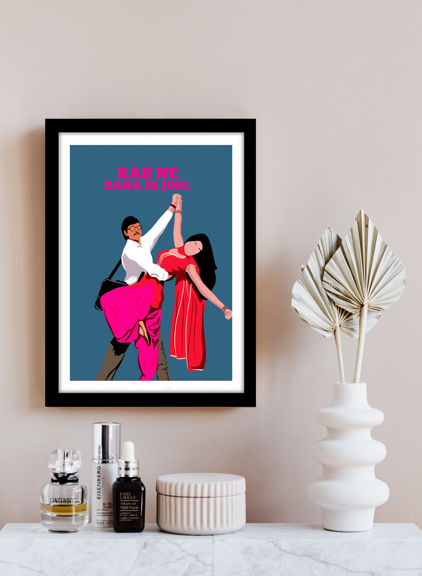 Rab Ne Bana Di Jodi Shah Rukh Khan Artwork Bollywood | Poster | Frame | Canvas