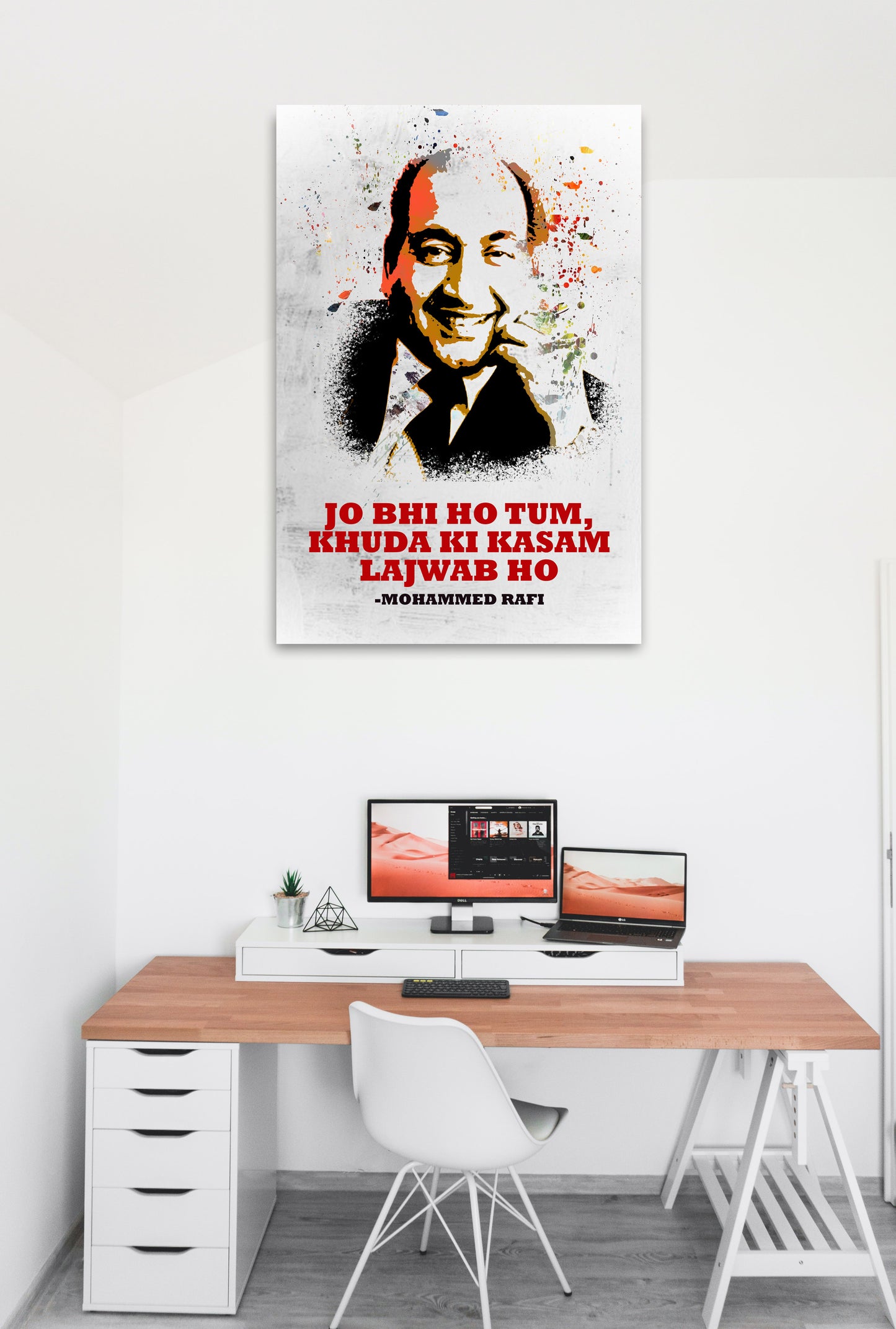 Mohammed Rafi Art Work