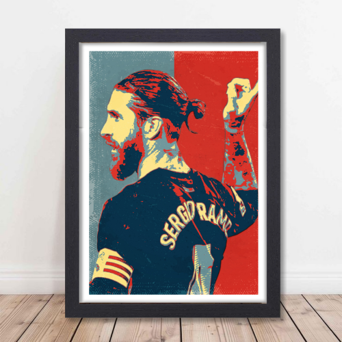 Sergio Ramos Poster Frame Spanish footballer Framed Posters Football Player Sport Players Artwork Canvas Painting with Photo Frames for wall decor for Livingroom restraunt cafe Boys room bedroom turf Home & Office Decoration, sergio ramos poster, sergio ramos poster real madrid, sergio ramos wall poster, sergio ramos 92 48 poster, sergio ramos picture, sergio ramos photo, sergio ramos frame, sergio ramos framed jersey, sergio ramos photo frame, sergio ramos real madrid framed, sergio ramos best defendar all
