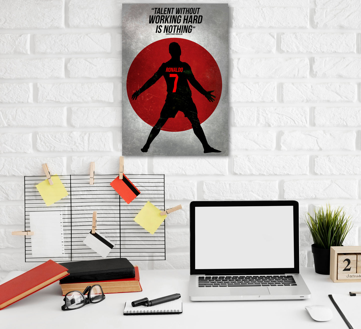 Cristiano Ronaldo Quote ArtPrint