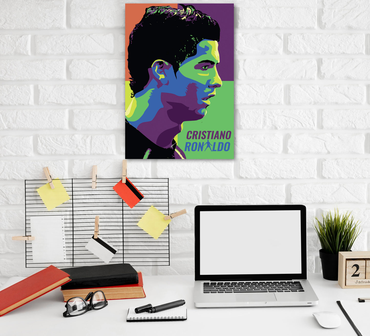 Cristiano Ronaldo Pop Art