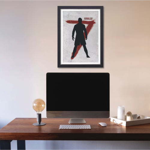 Cristiano Ronaldo Poster Frame Portuguese Footballer Framed Posters World Cup Sports soccer Players Artwork Canvas Painting with Photo Frames for wall decor for Livingroom restraunt cafe Boys room bedroom turf Home & Office Decoration, Cristiano Ronaldo poster, Cristiano Ronaldo poster 4k, Cristiano Ronaldo poster for room, Cristiano Ronaldo poster with quote, Cristiano Ronaldo poster near me, Cristiano Ronaldo poster amazon, Cristiano Ronaldo poster real madrid, Cristiano Ronaldo poster 24x36