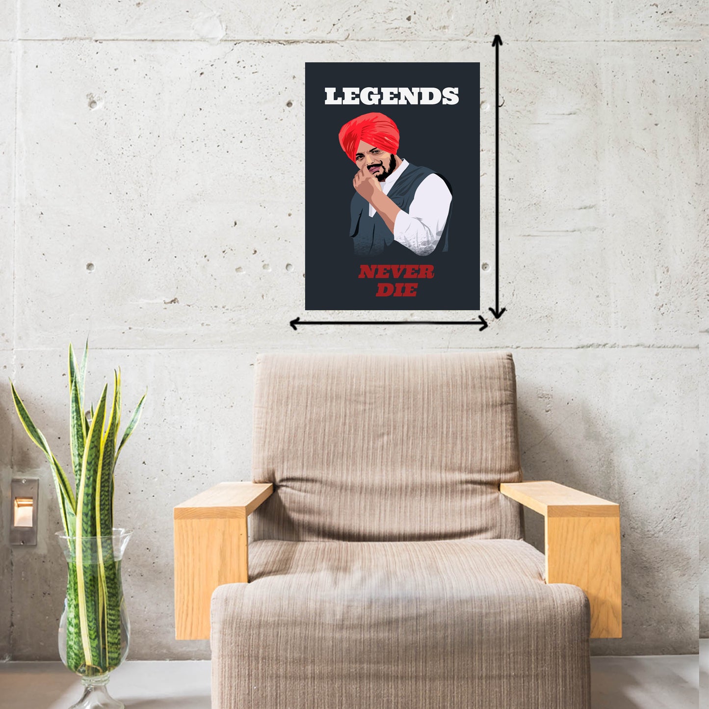 Sidhu Moosewala Art Work