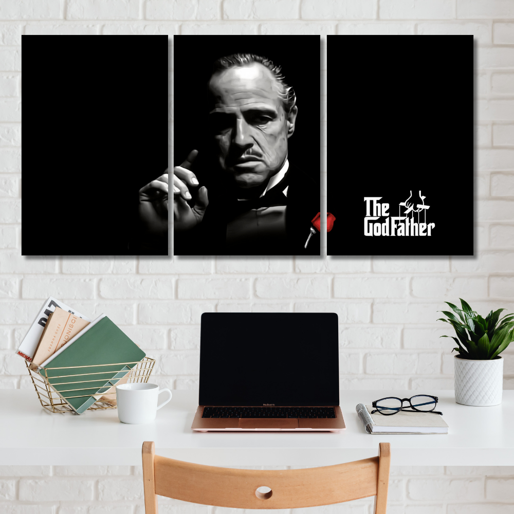 The Godfather 3-Piece Poster | Classic Movie Wall Art