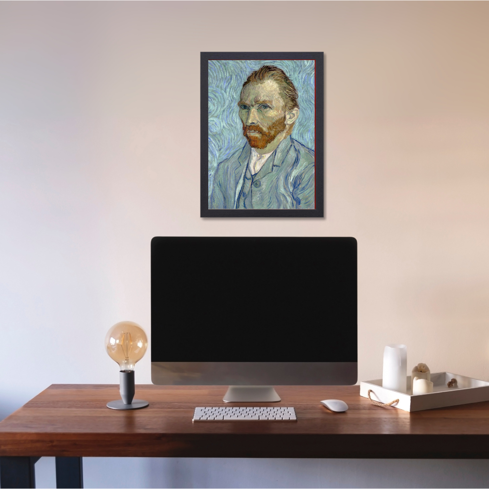 Van gogh Wall Art Paintings Van gogh Painting Framed Vangogh Painting Poste for Home Decoration, Living Room, Bedroom, Kitchen, ffice Wall Decoration Classic Aesthetic Wood Art