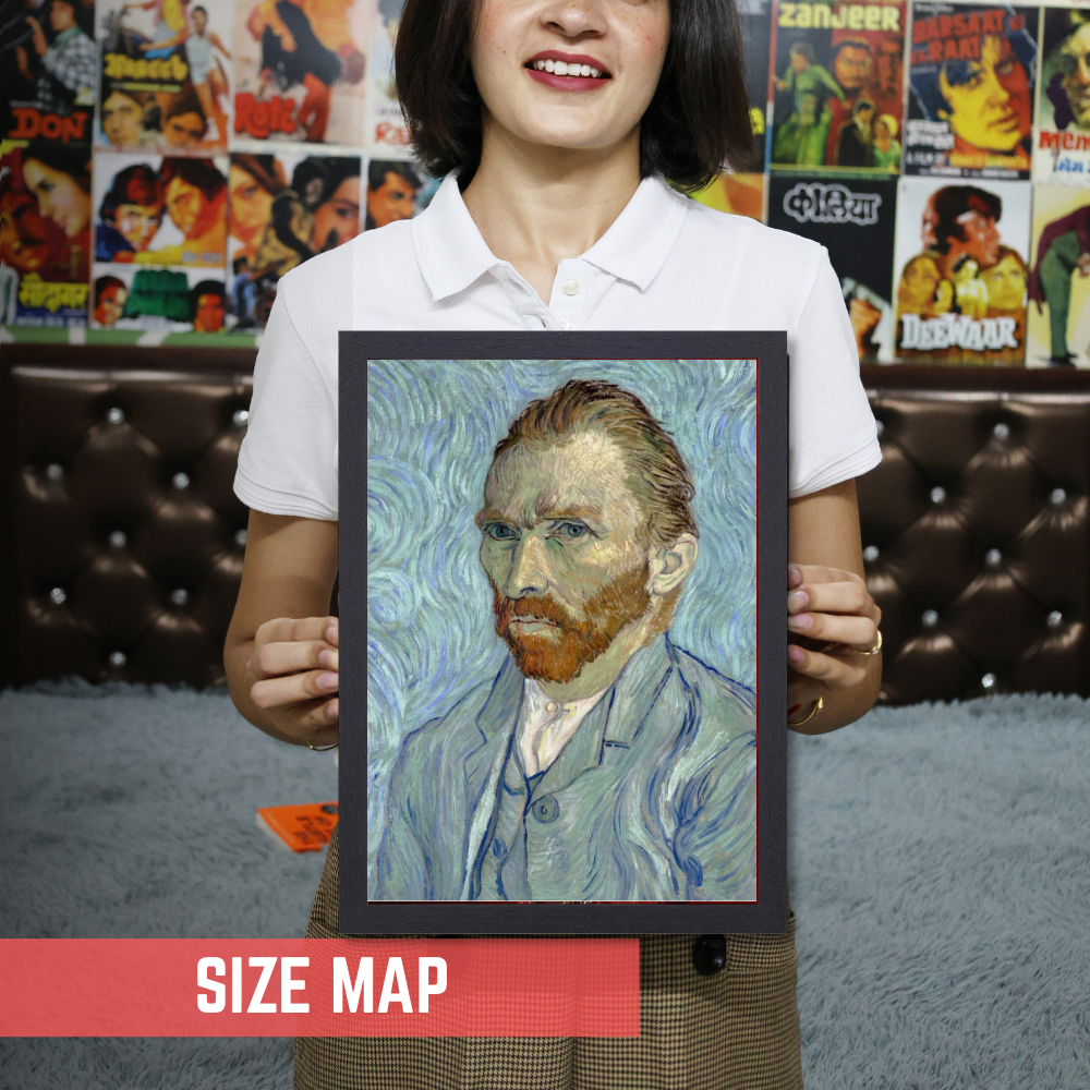 Van gogh Wall Art Paintings Van gogh Painting Framed Vangogh Painting Poste for Home Decoration, Living Room, Bedroom, Kitchen, ffice Wall Decoration Classic Aesthetic Wood Art