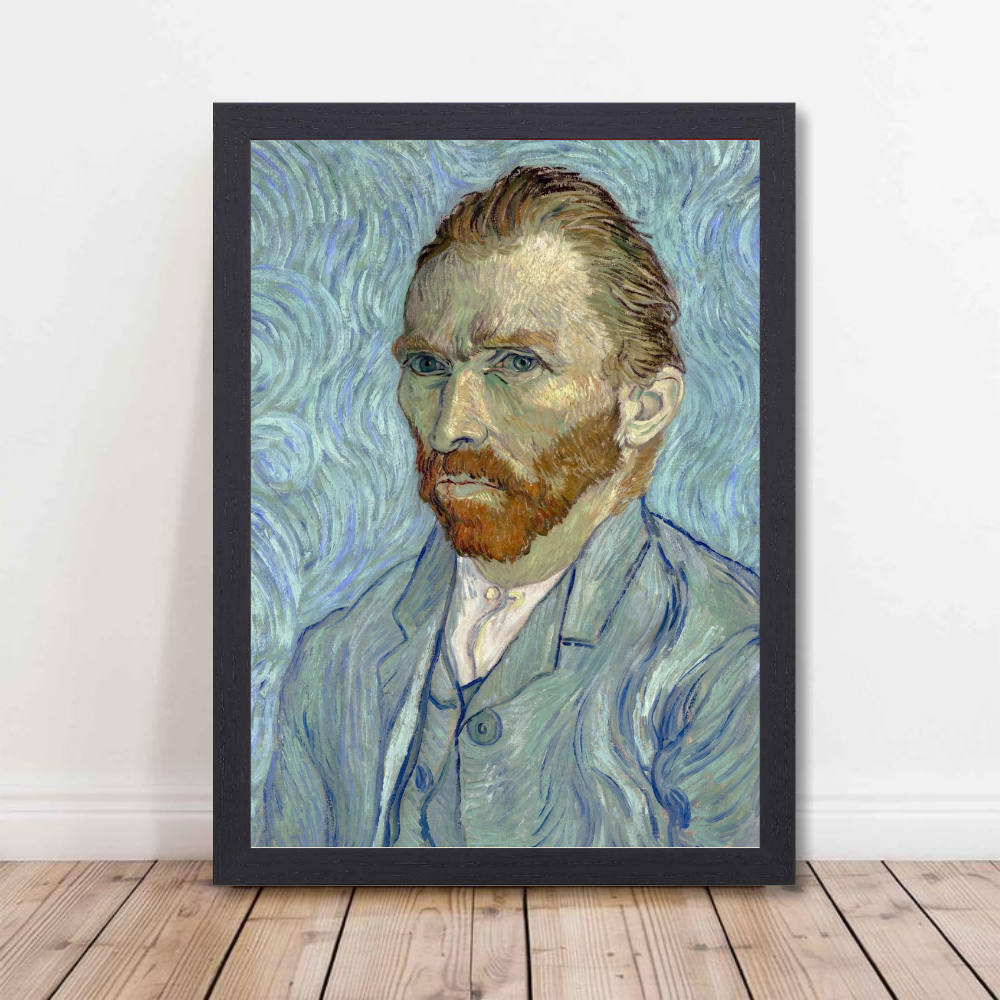 Van gogh Wall Art Paintings Van gogh Painting Framed Vangogh Painting Poste for Home Decoration, Living Room, Bedroom, Kitchen, ffice Wall Decoration Classic Aesthetic Wood Art