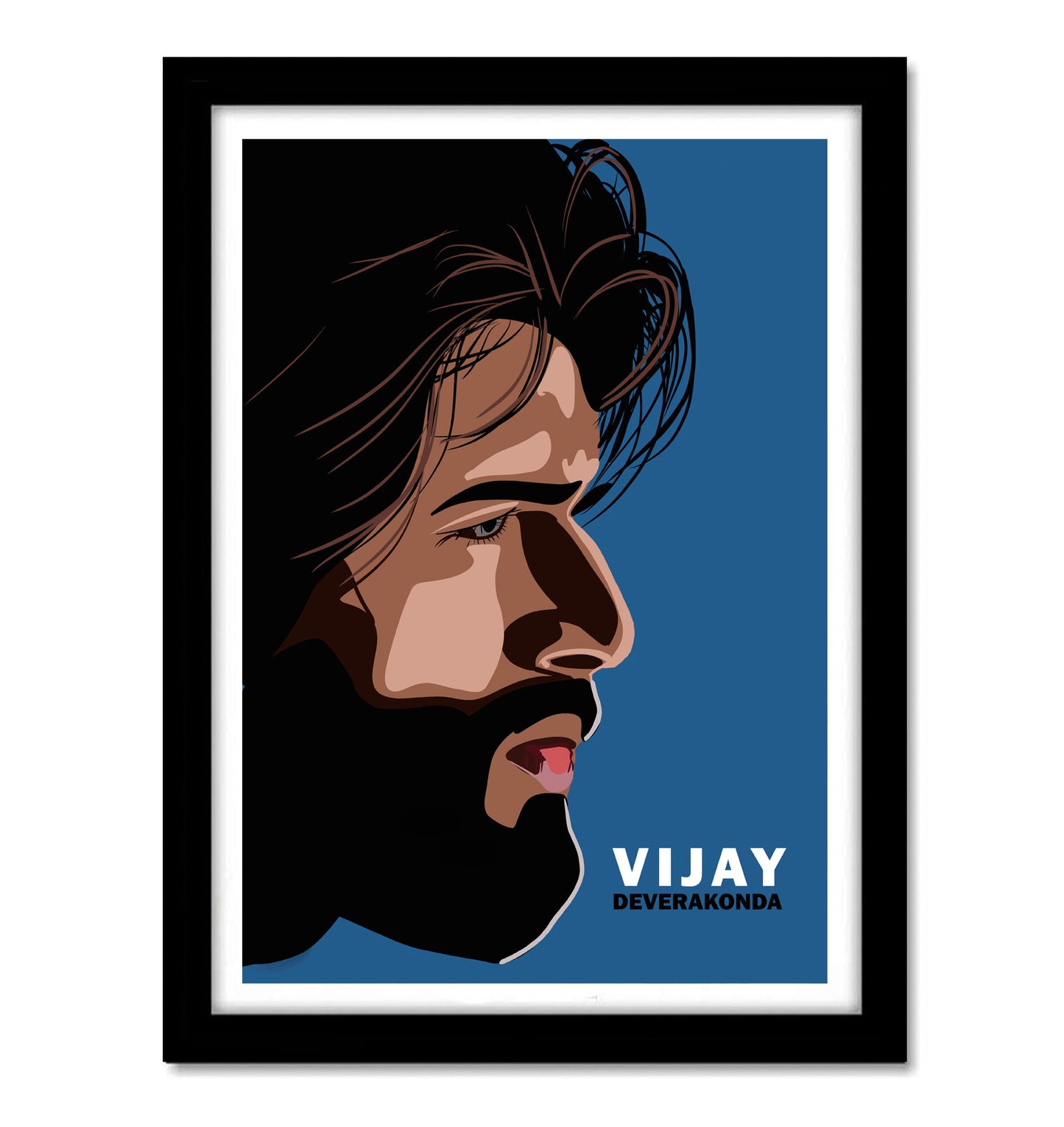 Vijay Deverakonda Artwork Bollywood | Poster | Frame | Canvas