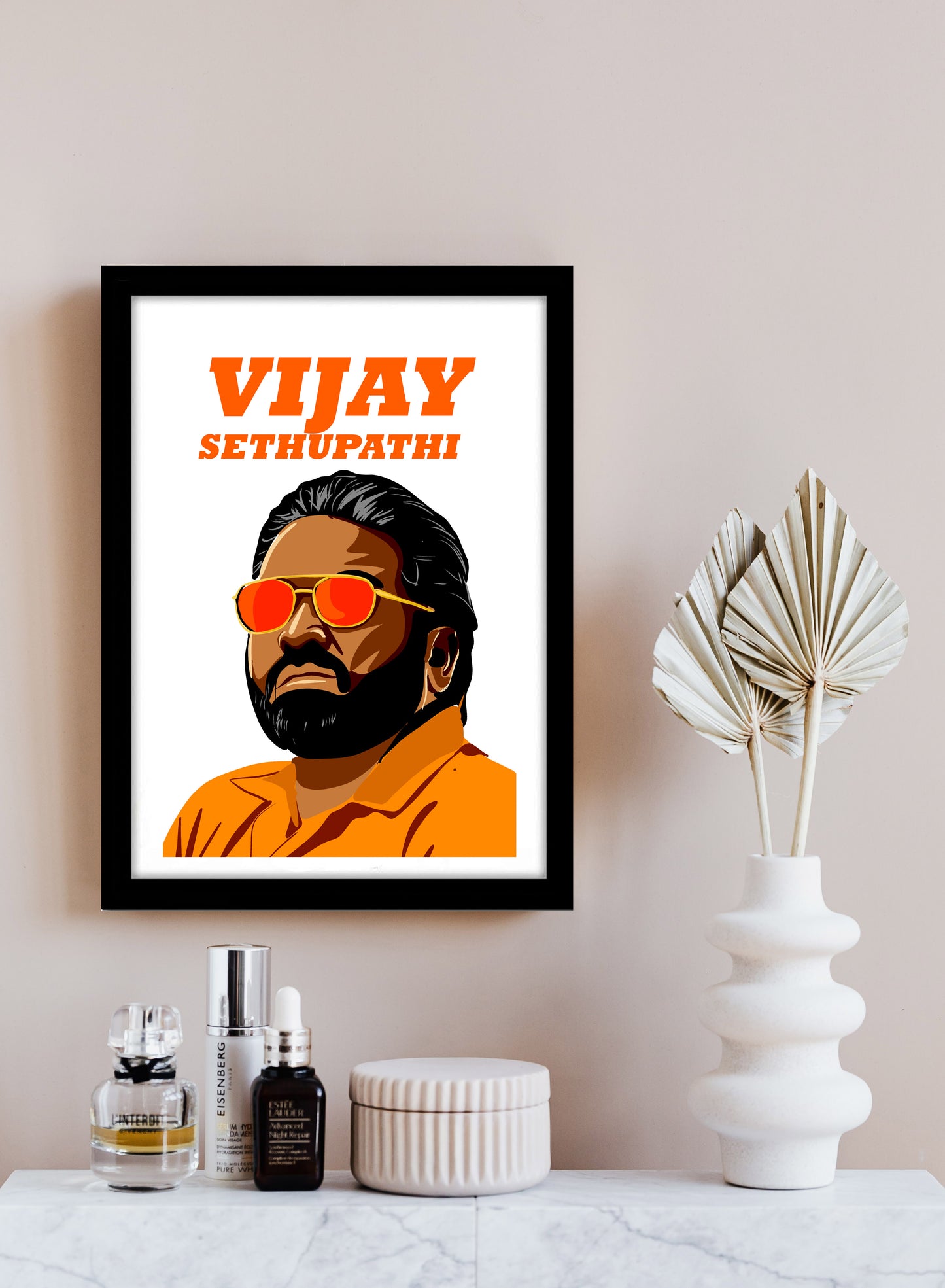 Vijay Sethupathi Artwork South Actor Bollywood | Poster | Frame | Canvas