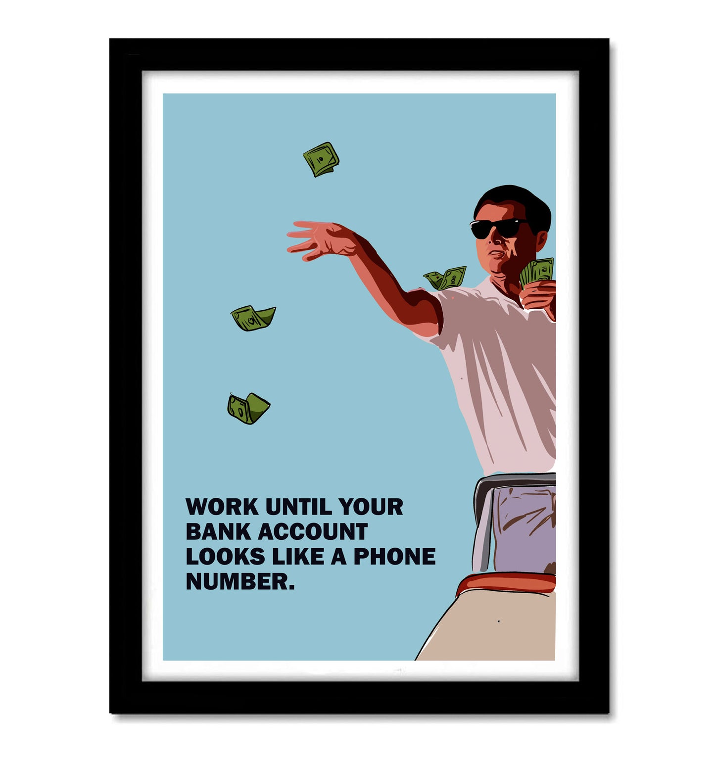 The Wolf of Wall Street Movie Hollywood | Poster | Frame | Canvas