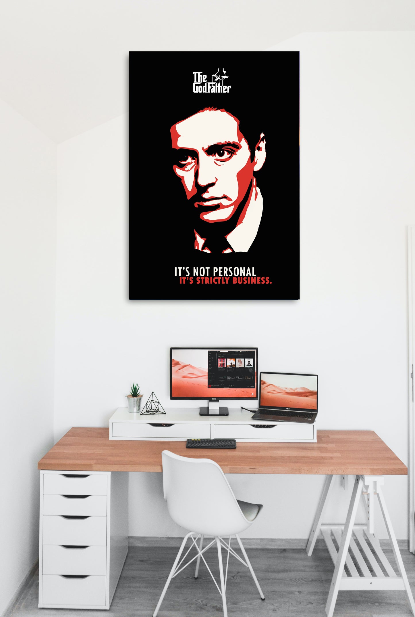 Al Pacino Godfather Series Art work