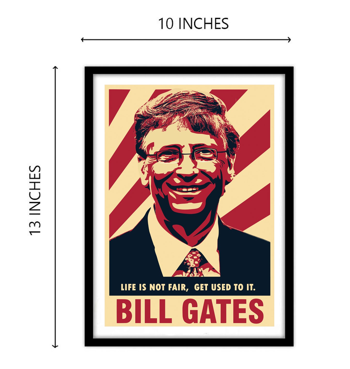 Bill Gates Motivational Art work