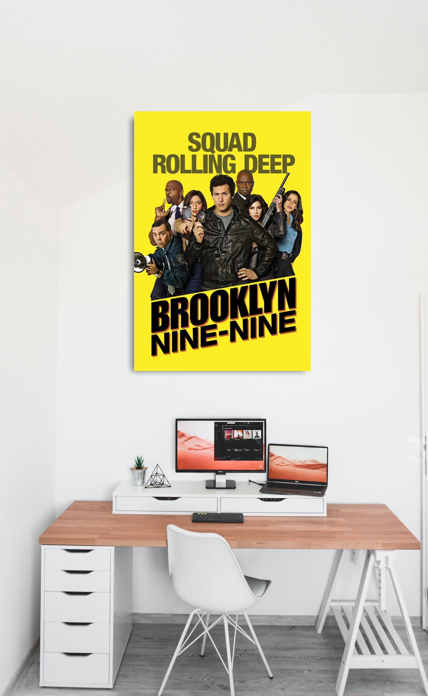 Brooklyn NIne NIne Series Art work