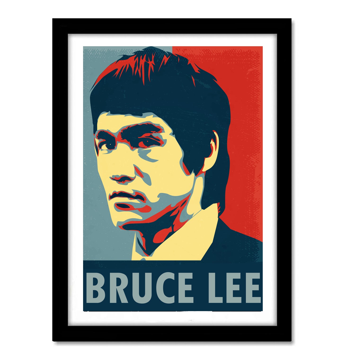 Bruce Lee Motivational Art work