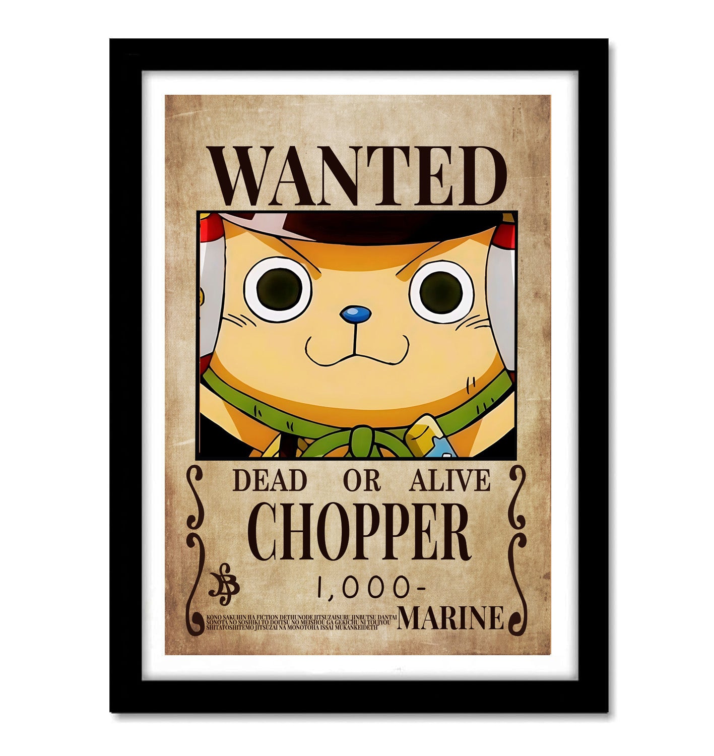 One Piece Chopper Art work