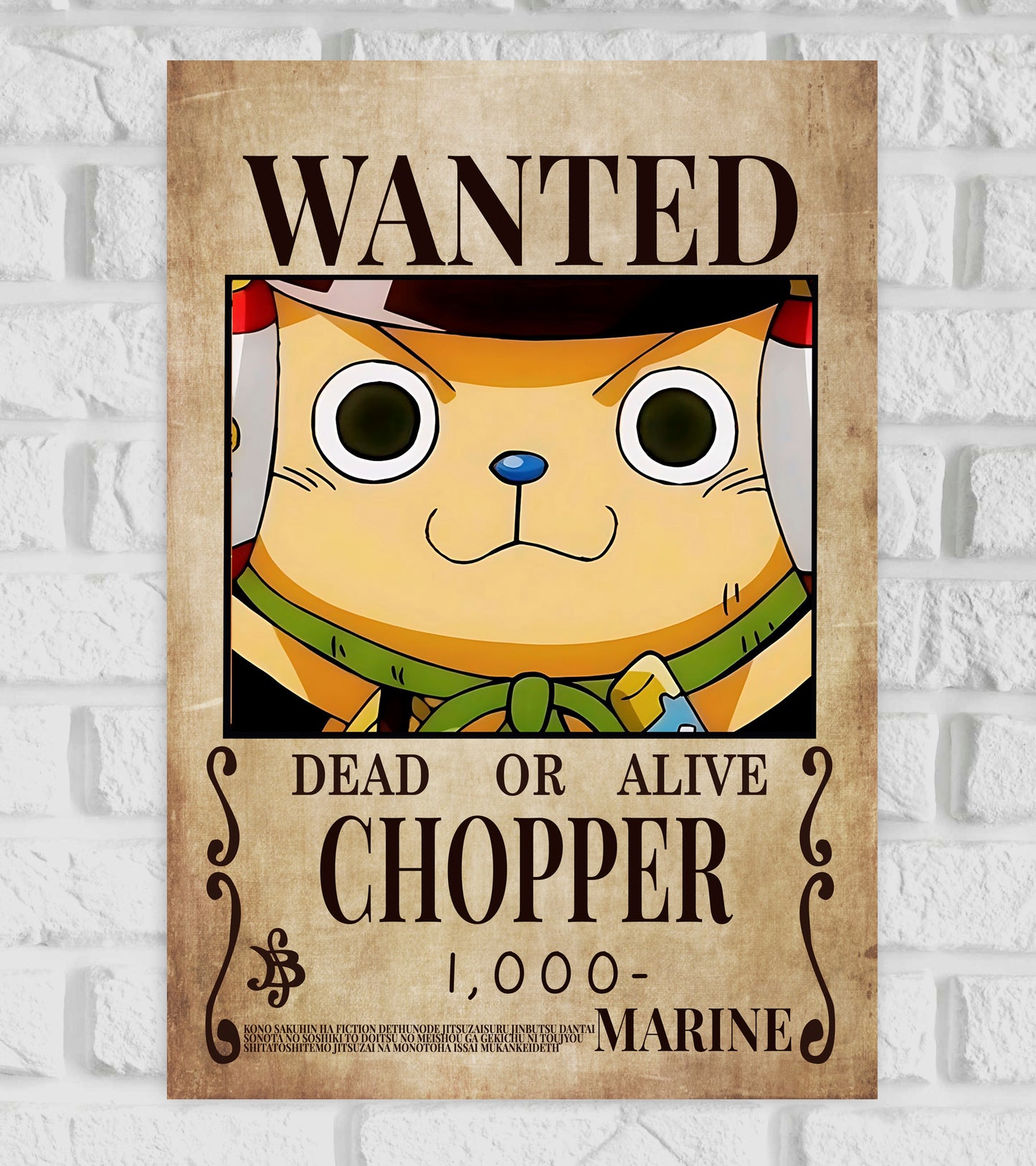 One Piece Chopper Art work