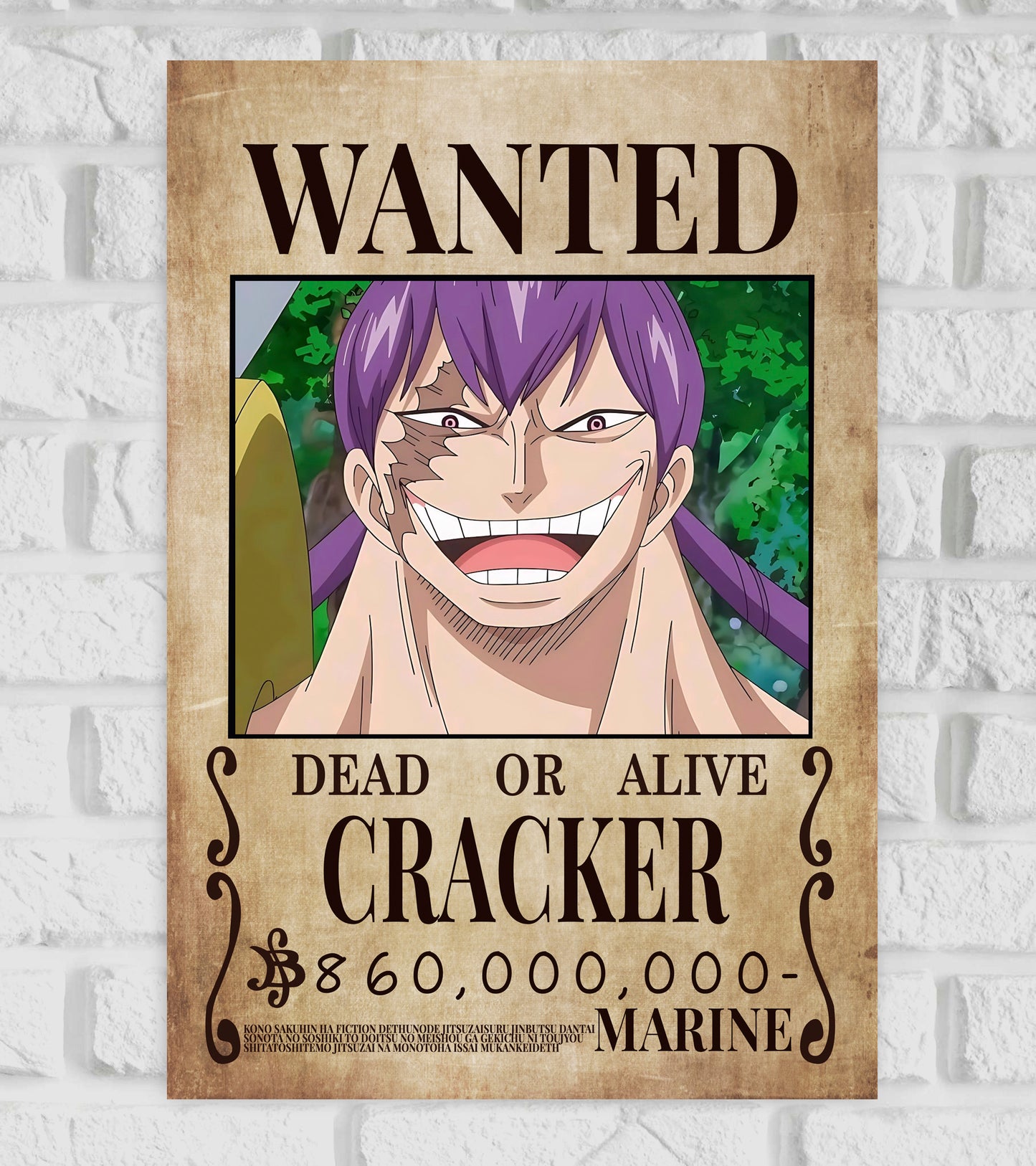 One Piece Cracker Art work
