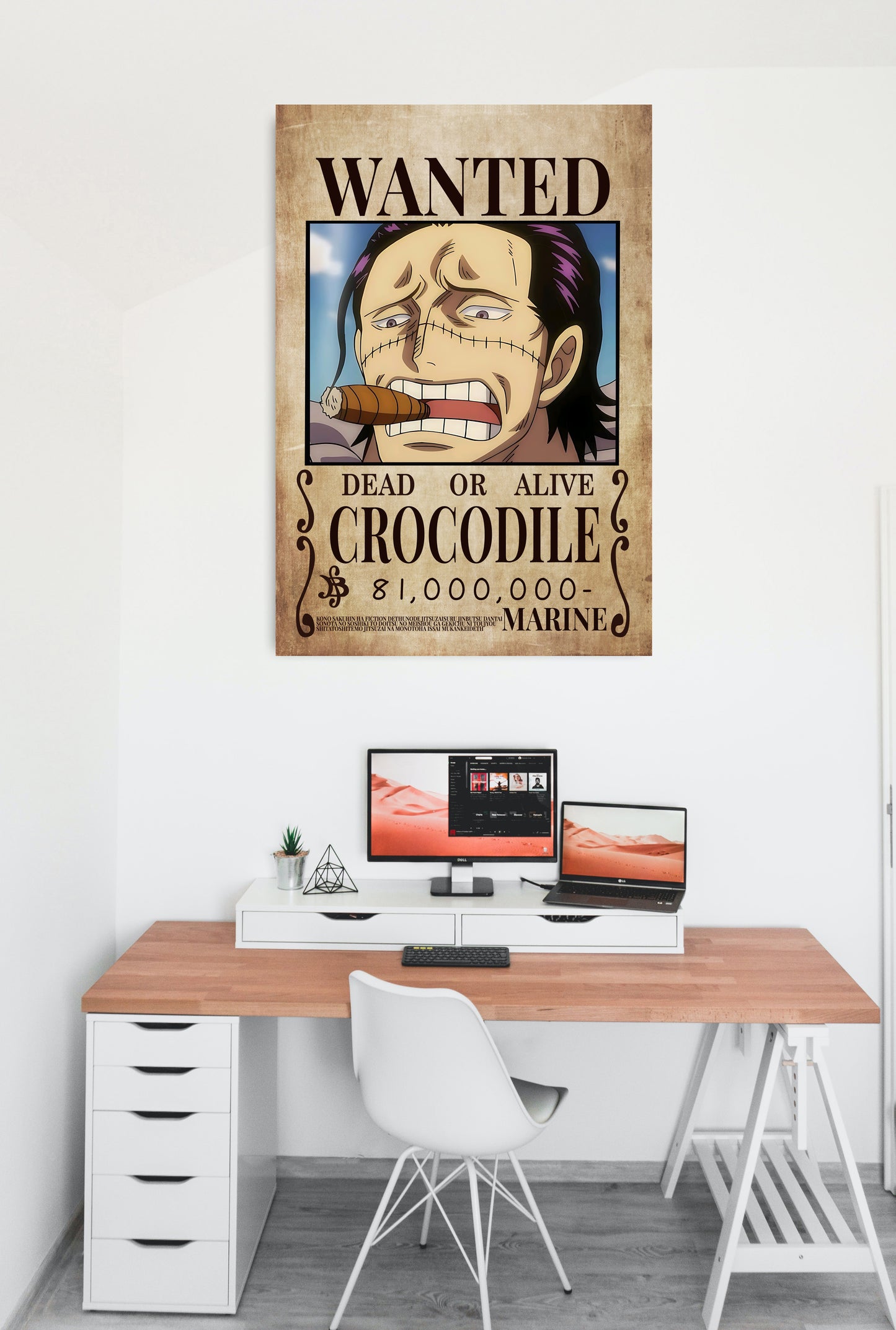 One Piece Crocodile Art work