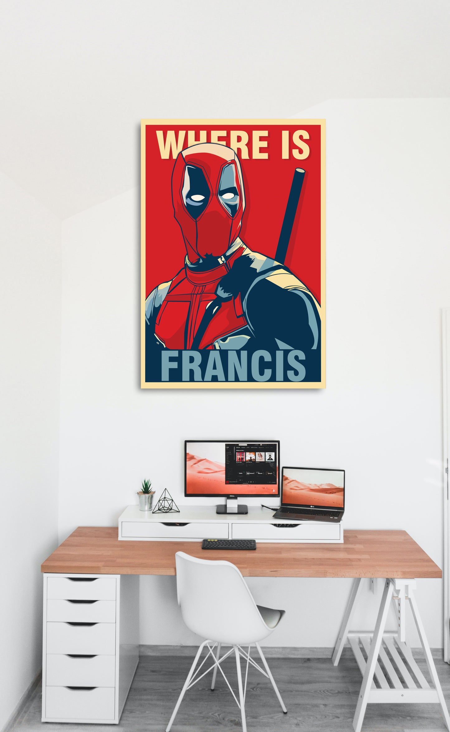 Deadpool Avengers Art work