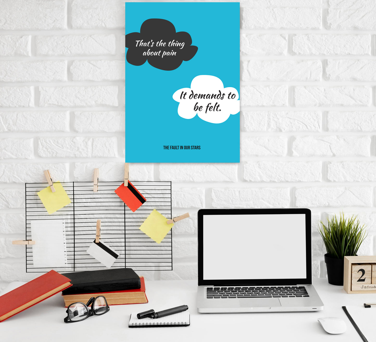 Fault In Our Stars Movie Artwork Hollywood | Poster | Frame | Canvas