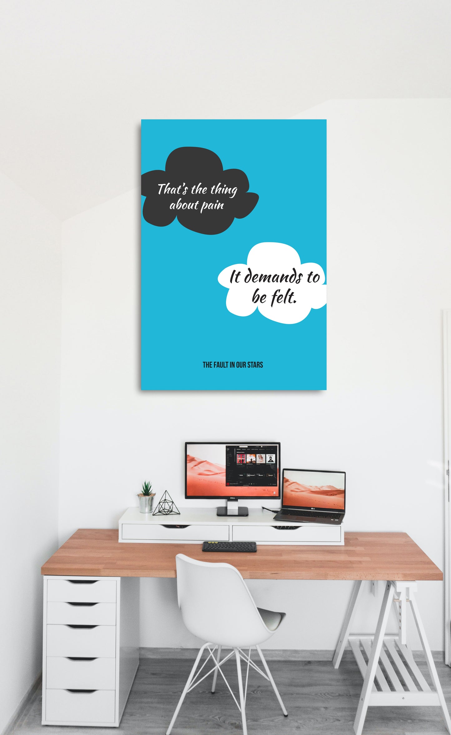 Fault In Our Stars Movie Artwork Hollywood | Poster | Frame | Canvas