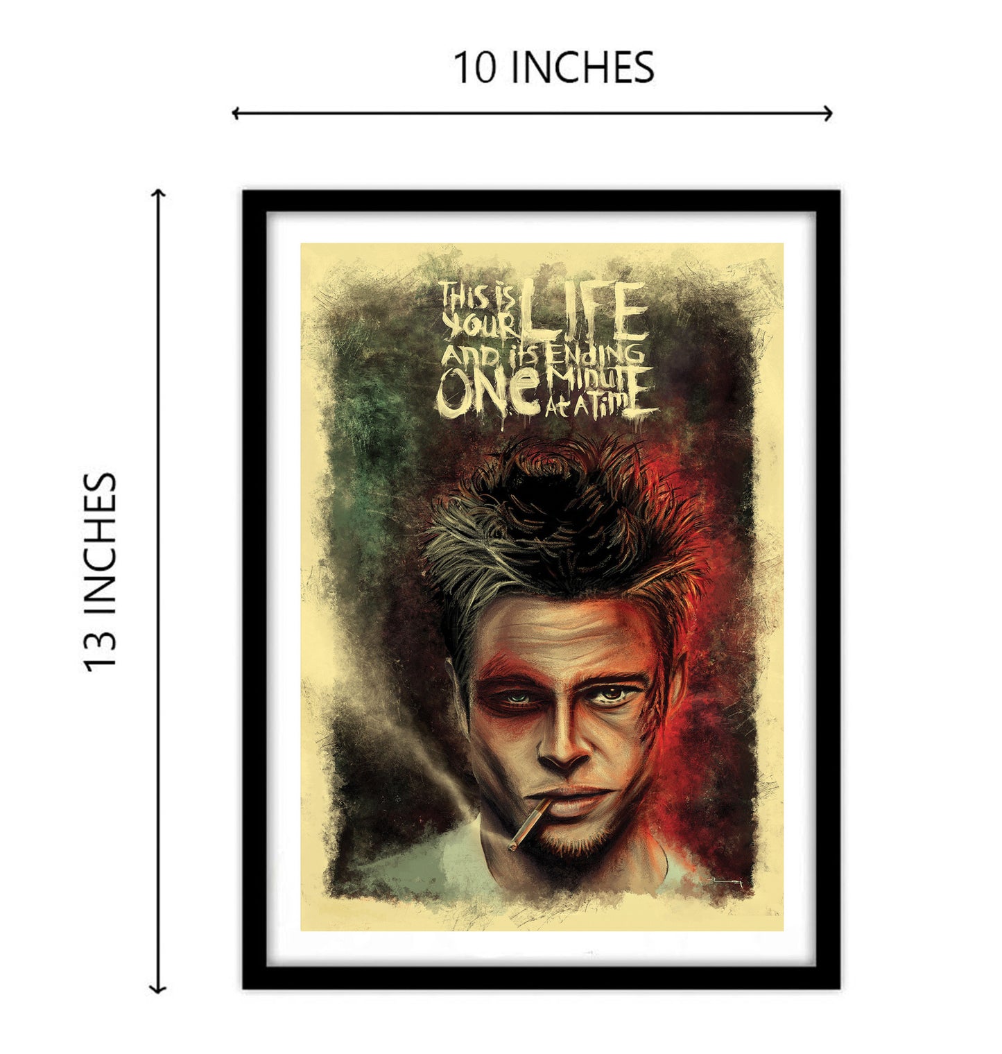 Fight Club Movie Artwork Hollywood | Poster | Frame | Canvas