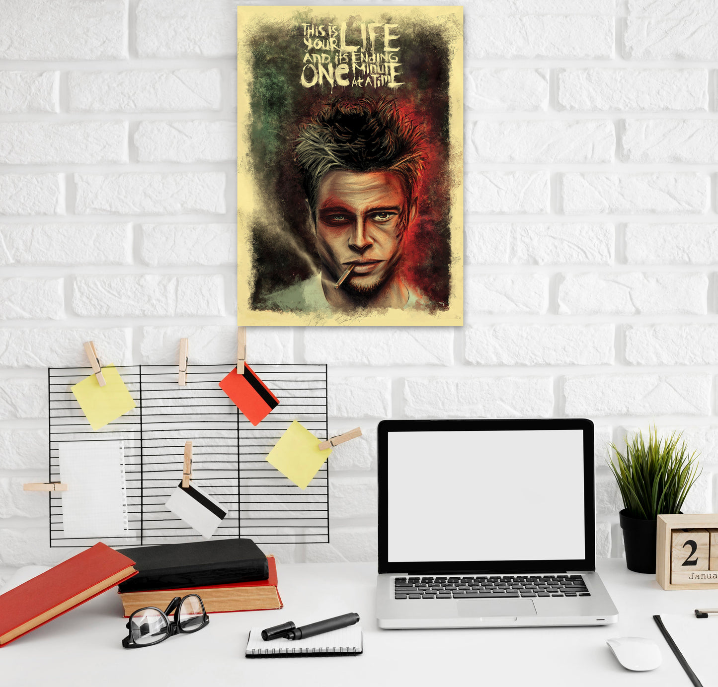 Fight Club Movie Artwork Hollywood | Poster | Frame | Canvas