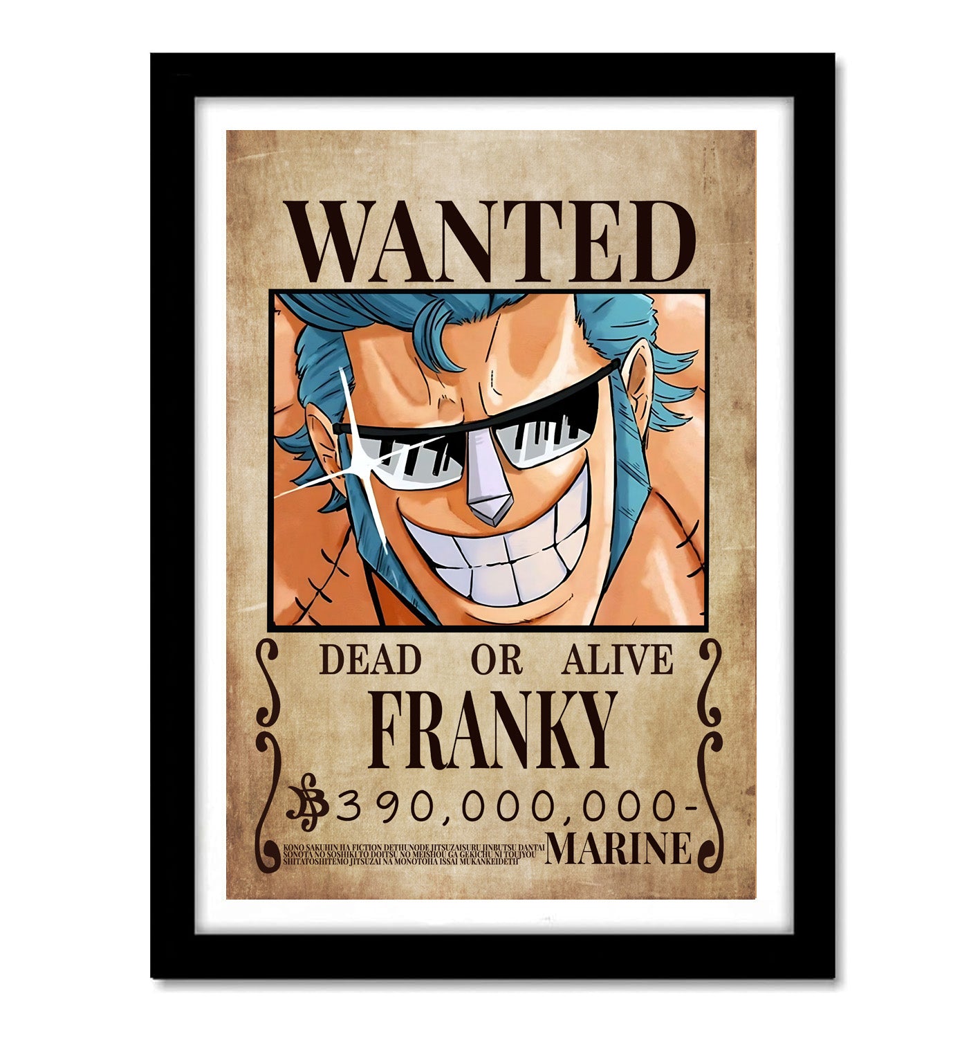 One Piece Franky Art work