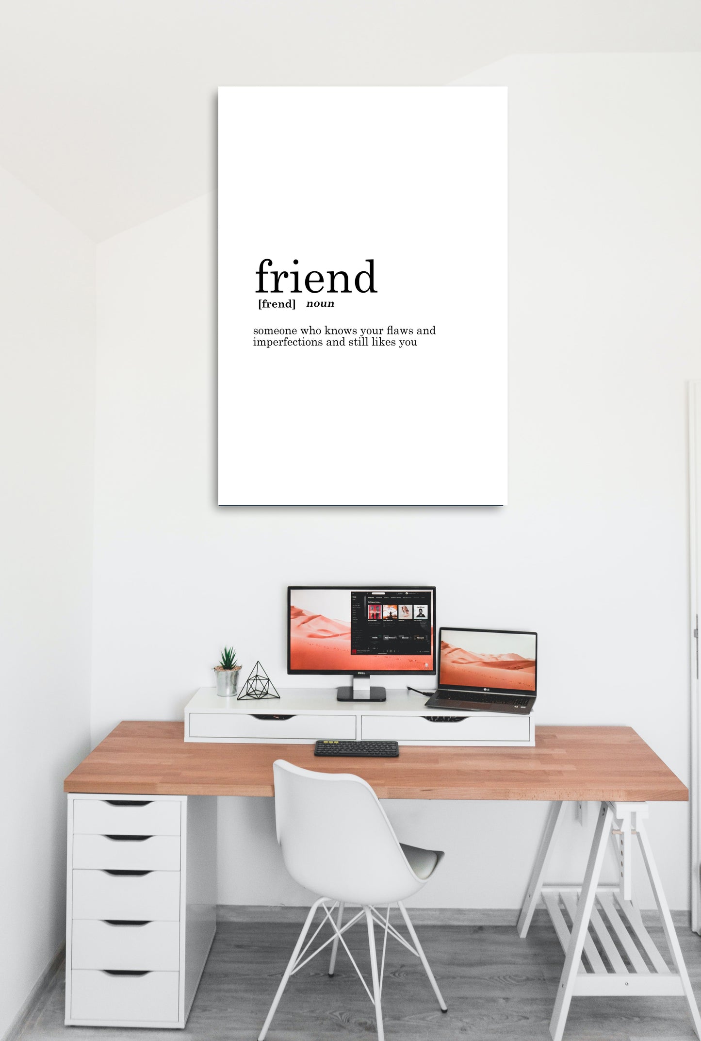 Friend Funny Dictionary Art work