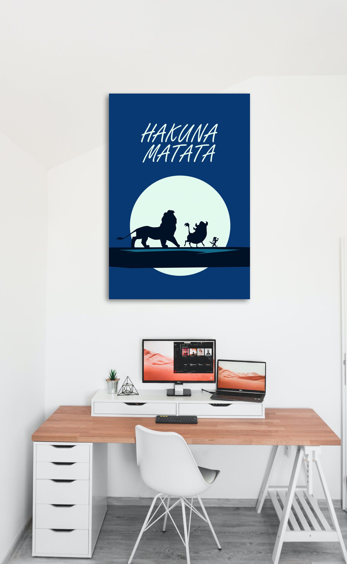 Hakuna Matata Artwork Hollywood | Poster | Frame | Canvas