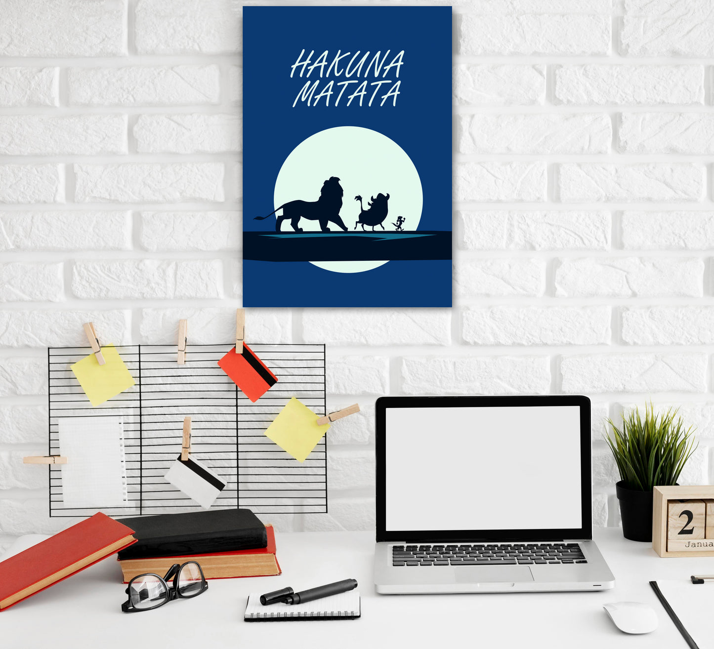 Hakuna Matata Artwork Hollywood | Poster | Frame | Canvas