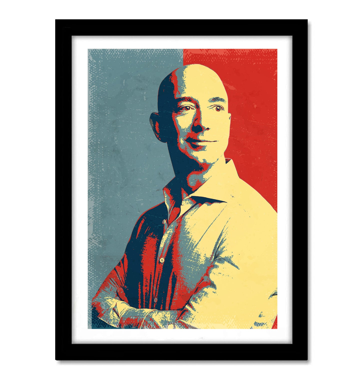 jeff Bezos Motivational Art work