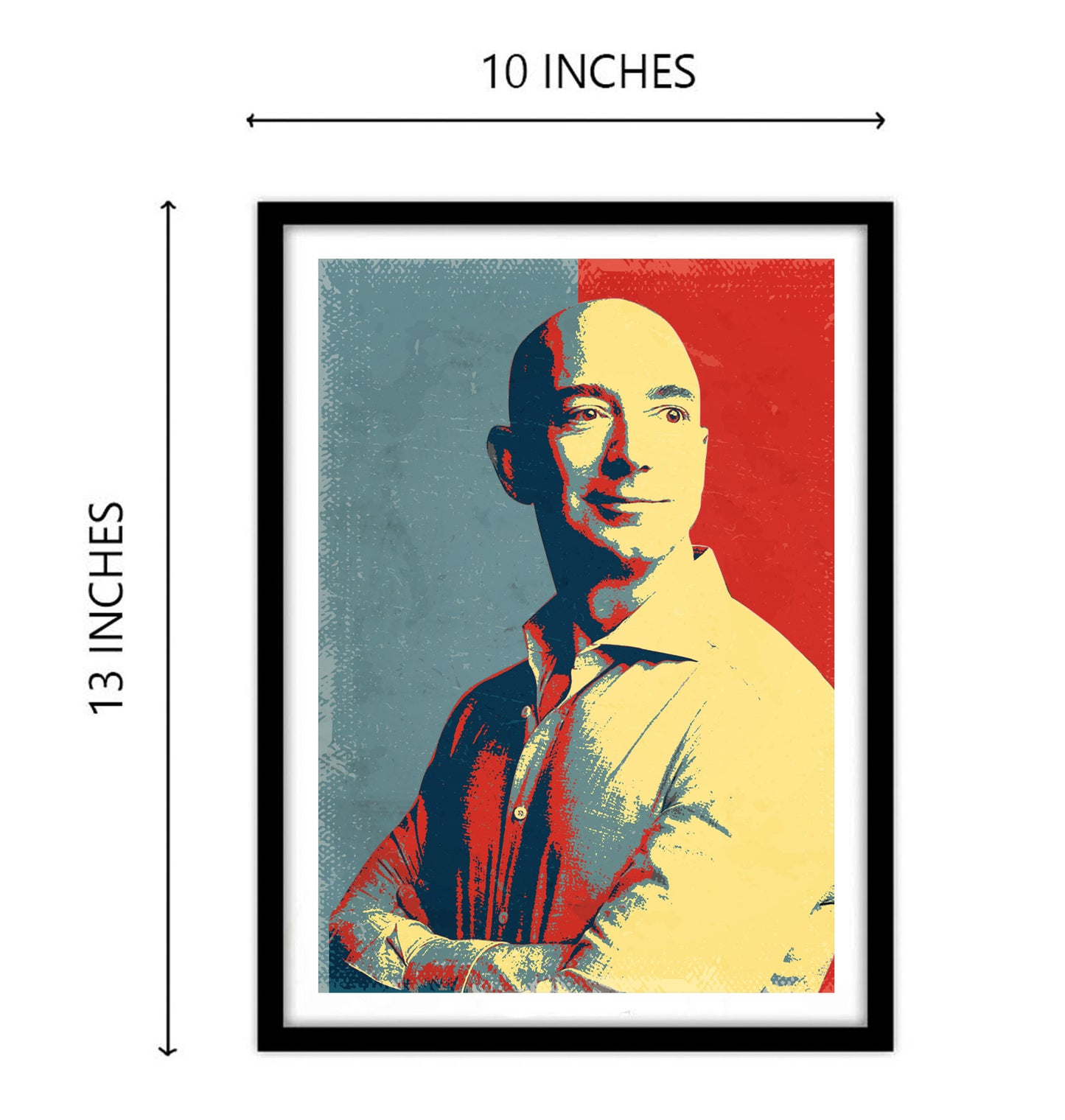 jeff Bezos Motivational Art work