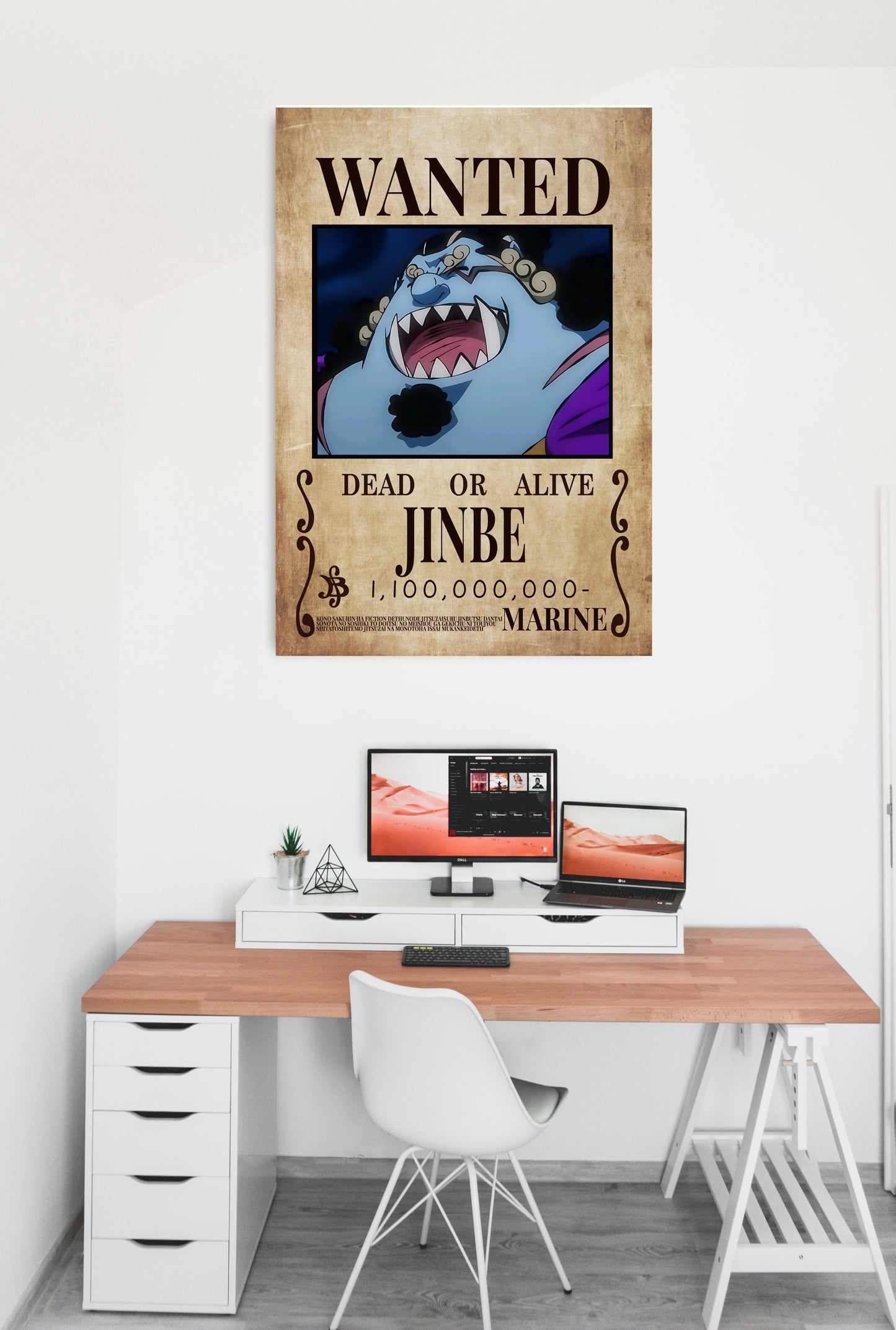 One Piece JInbe Art work