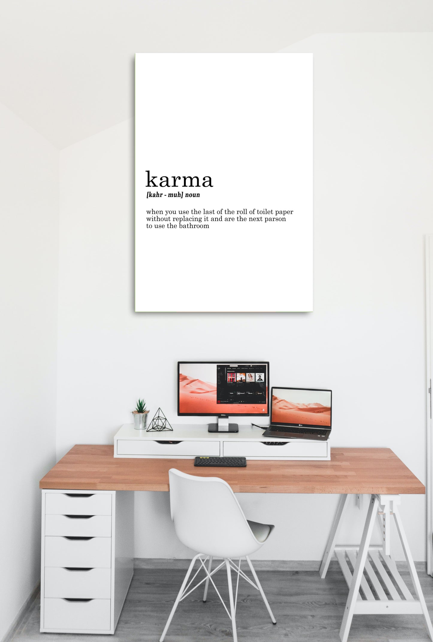 Karma Funny Dictionary Art work