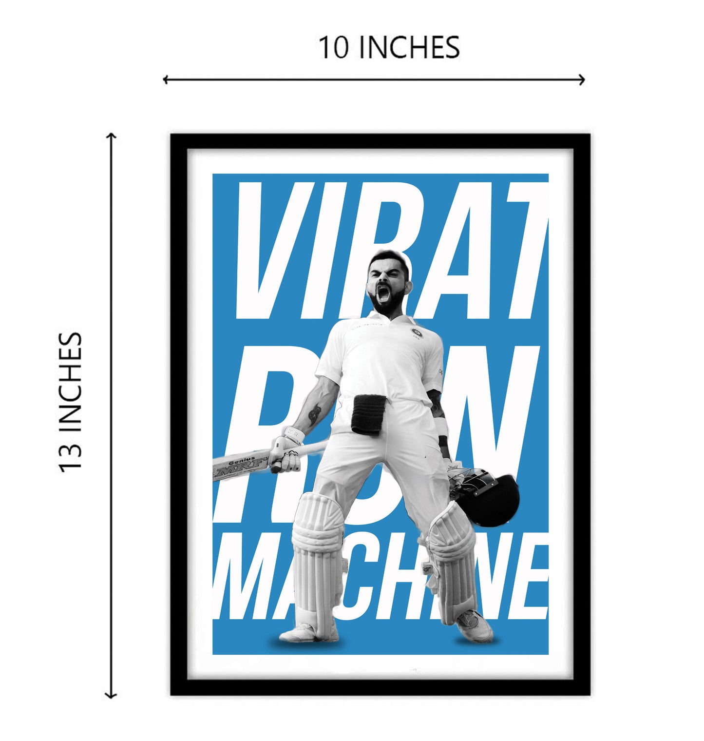 Virat Kohli Artwork Cricket| Poster | Frame | Canvas