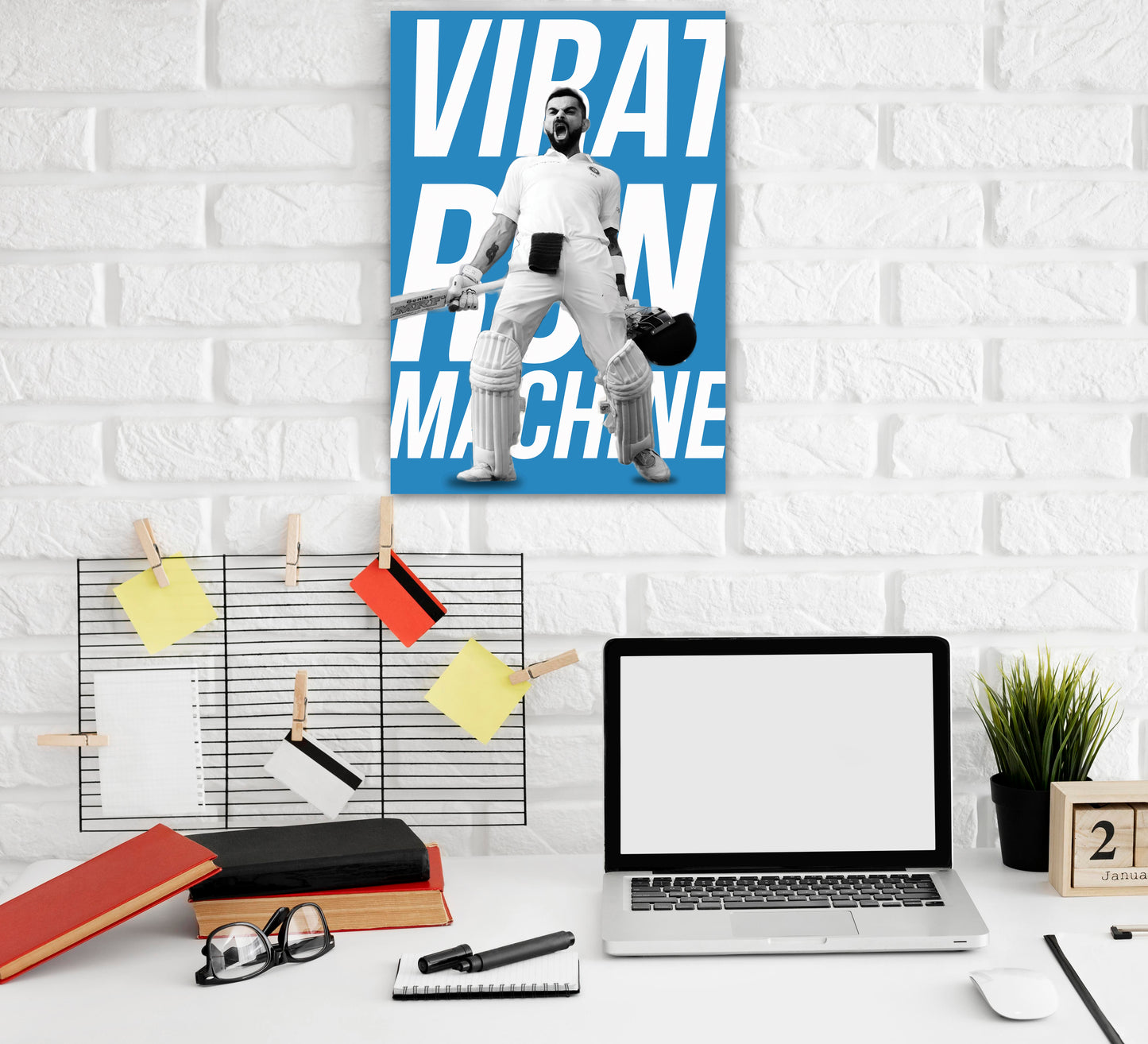 Virat Kohli Artwork Cricket| Poster | Frame | Canvas