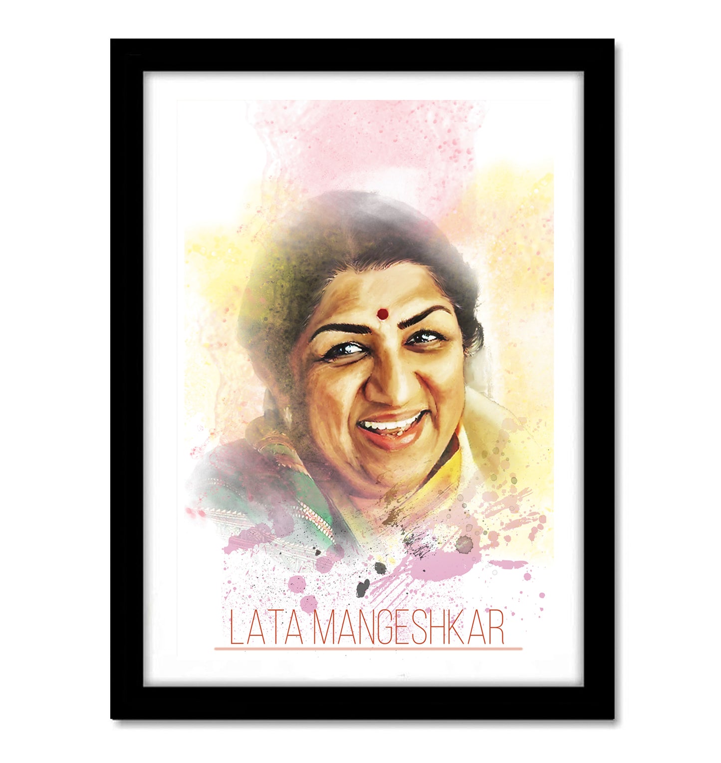 Lata Mangeshkar Poster Frame Indian playback singer Framed Posters Music Singers Artwork Canvas Painting with Photo Frames for Wall Decor Livingroom Bedroom Dining Room Hotel Restraunt, lata mangeshkar poster, lata mangeshkar wall poster, lata mangeshkar wallpaper, lata mangeshkar wall art, lata mangeshkar wall poster hd, lata mangeshkar wallpaper hd, lata mangeshkar frame, lata mangeshkar photo frame, lata mangeshkar painting, lata mangeshkar painting images, singers posters design, posters for wall poster