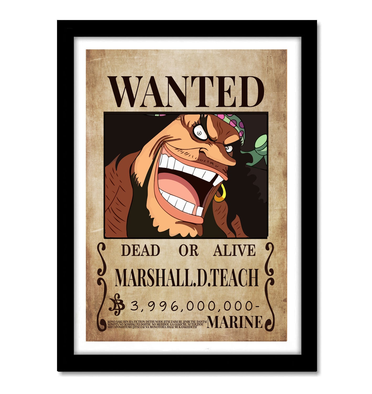 One Piece Marshall Art work