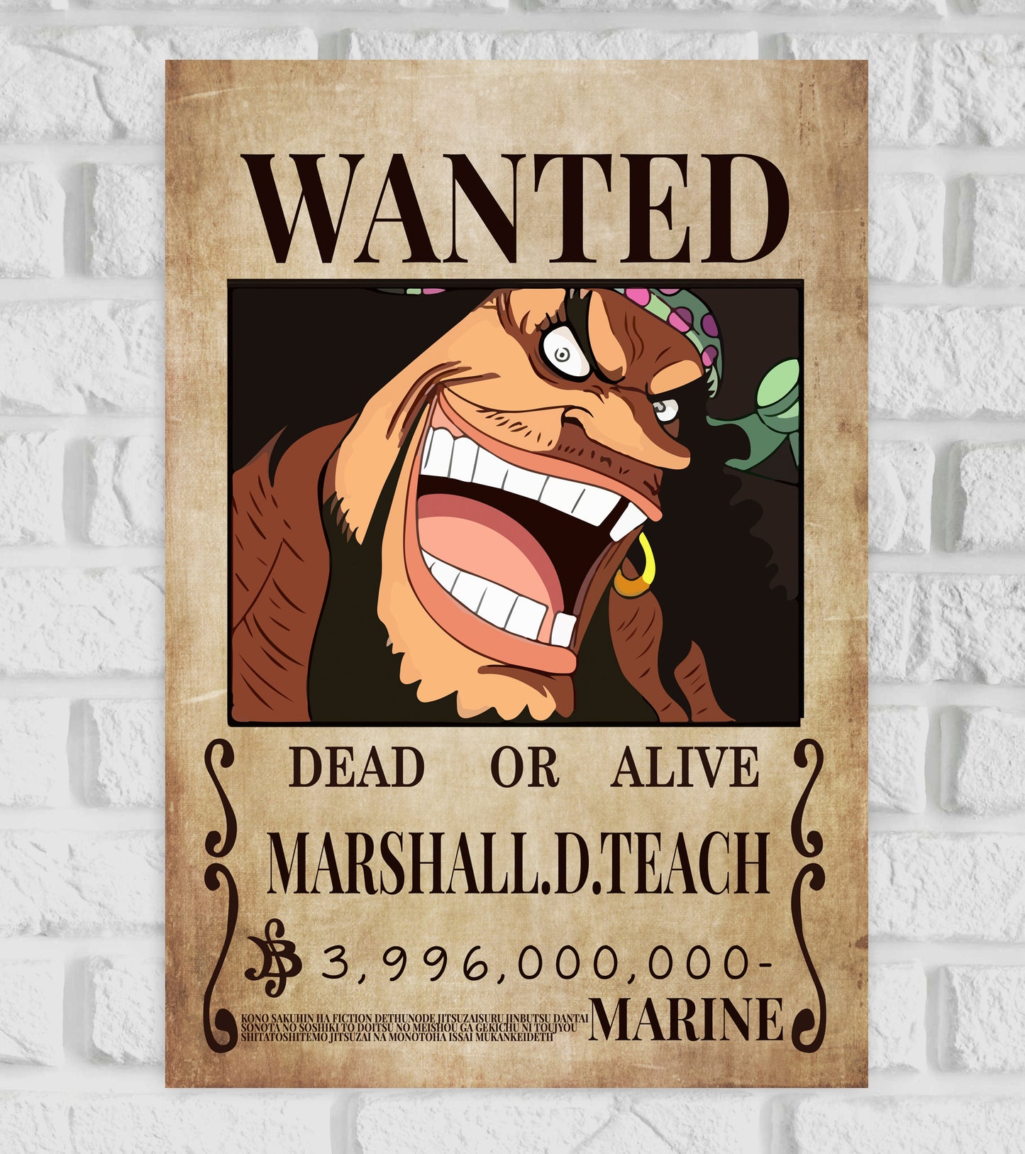 One Piece Marshall Art work