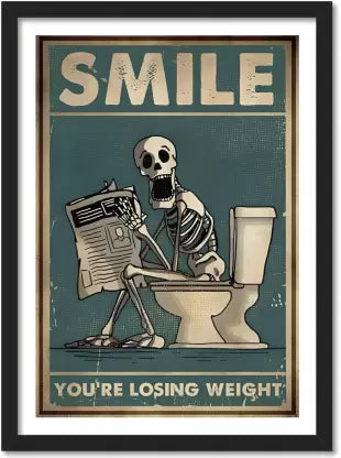 Smile Funny Quote Art work