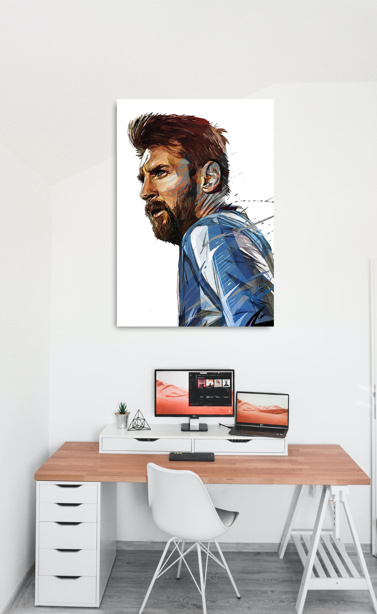 Lionel Messi 30 Artwork
