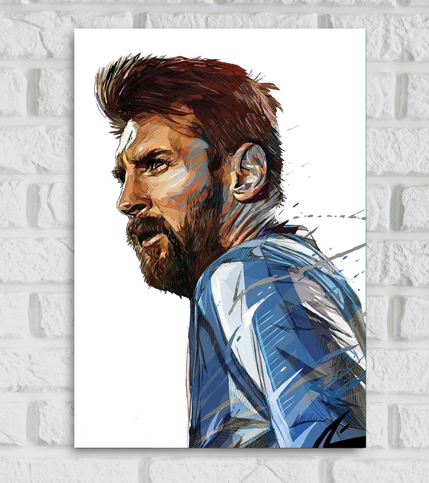 Lionel Messi 30 Artwork