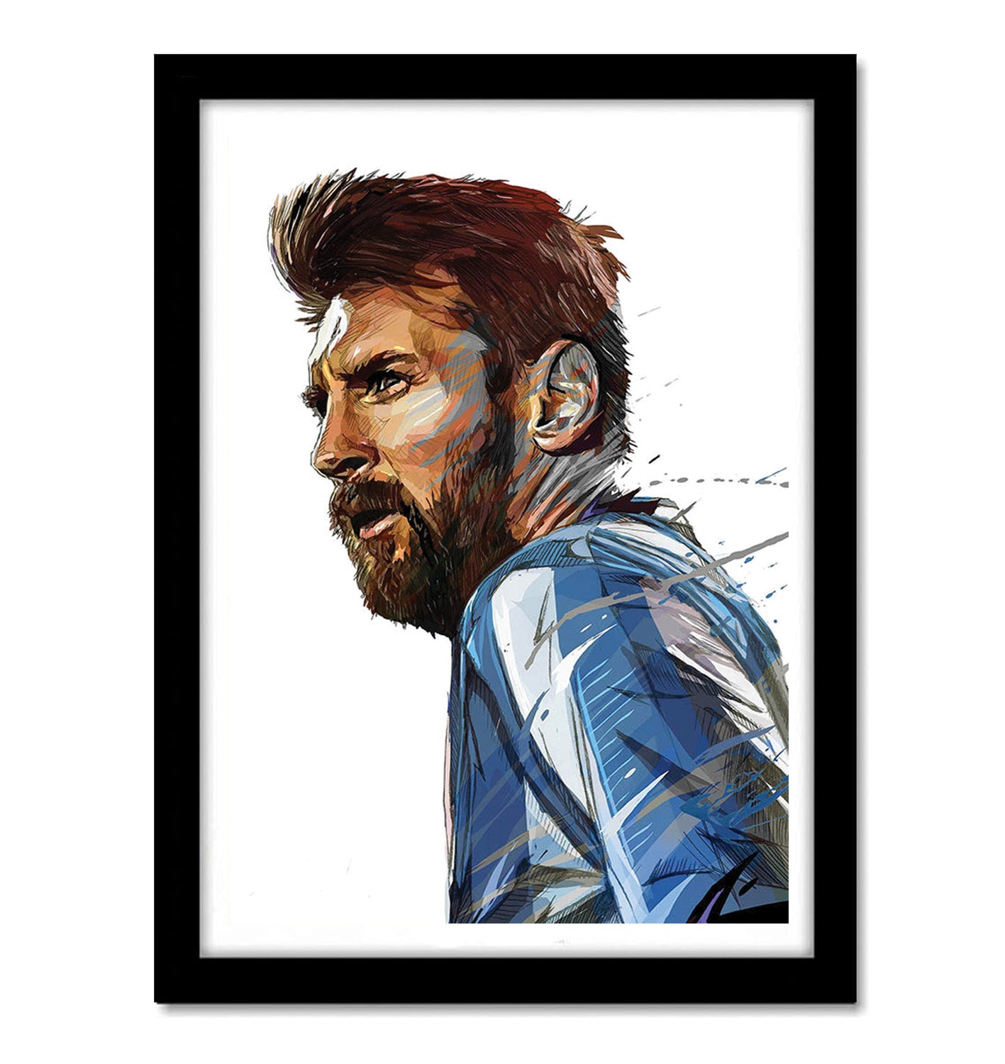 Lionel Messi 30 Artwork