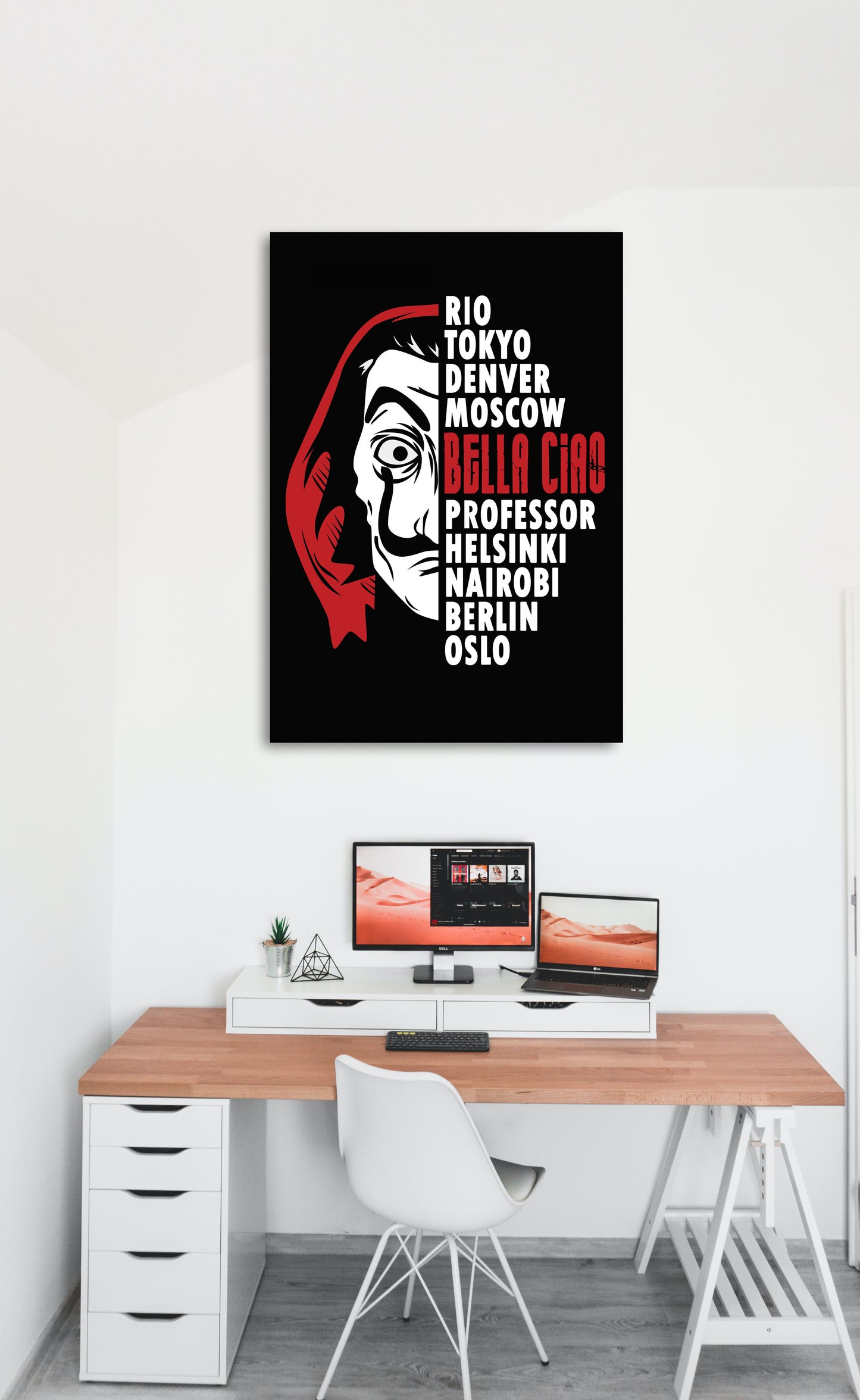 Money Heist Series Art work